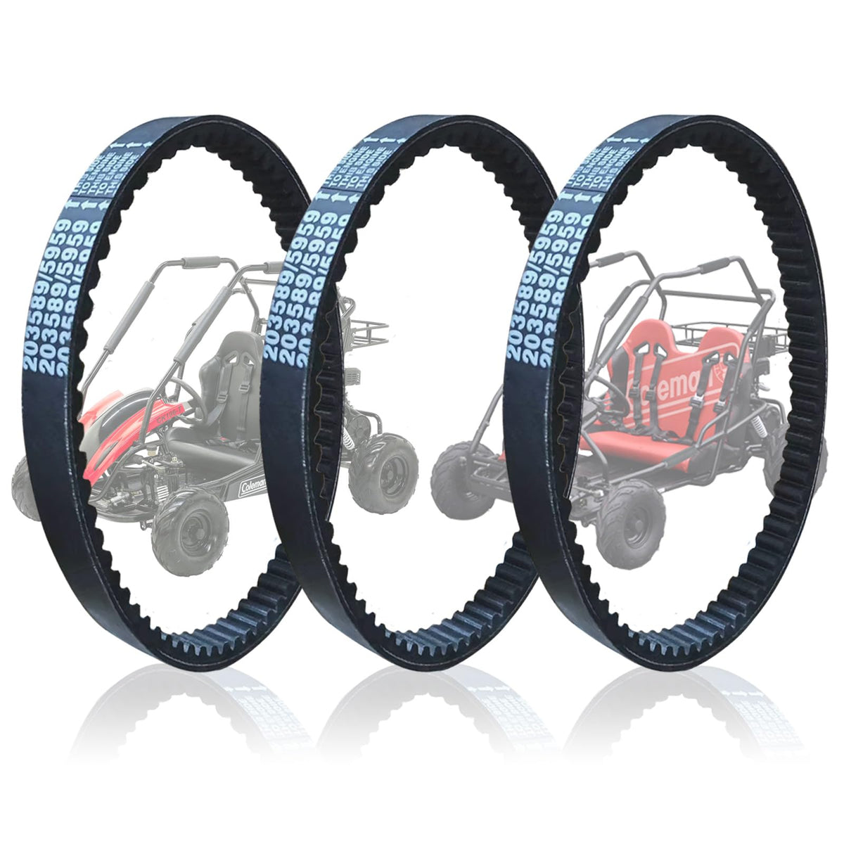 QYMOTO front packaging showing part 203589 and fitment benefit