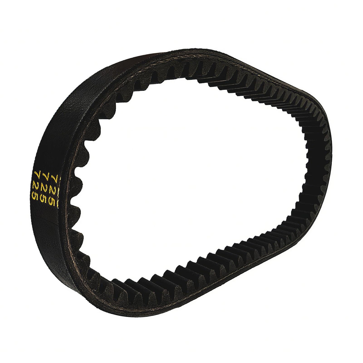 QYMOTO belt beside ruler showing 725 size for quick verification and fit confirmation