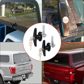 QZATTCAEN installed on a camper shell in outdoor setting showing practical use and protection