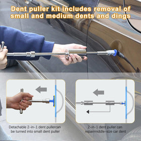 QZQUFJ close-up stainless steel puller demonstrating sturdy ergonomic build