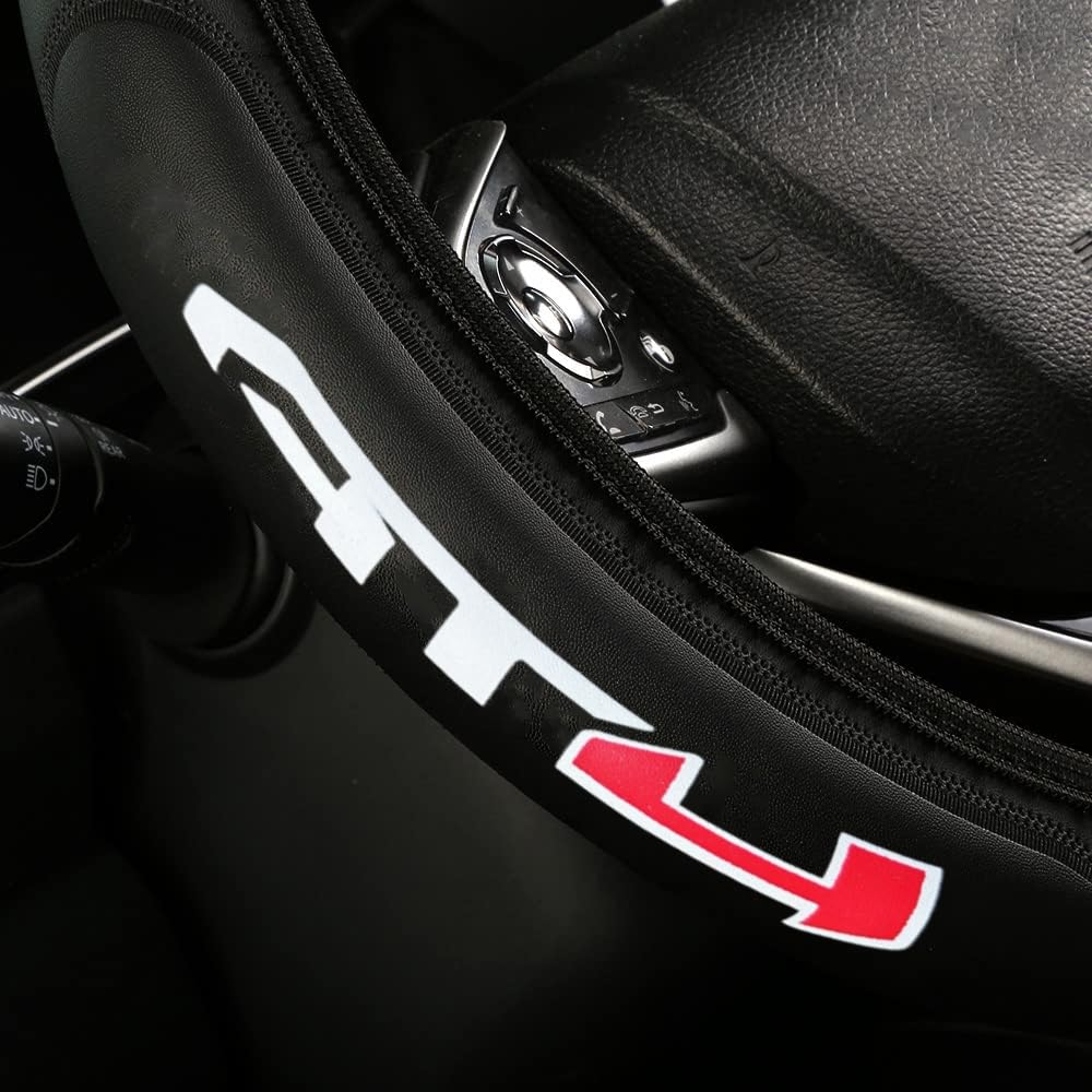 QZYAMEI close-up stitching and microfiber leather detail highlighting durability and grip