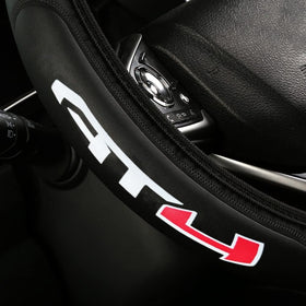 QZYAMEI close-up stitching and microfiber leather detail highlighting durability and grip