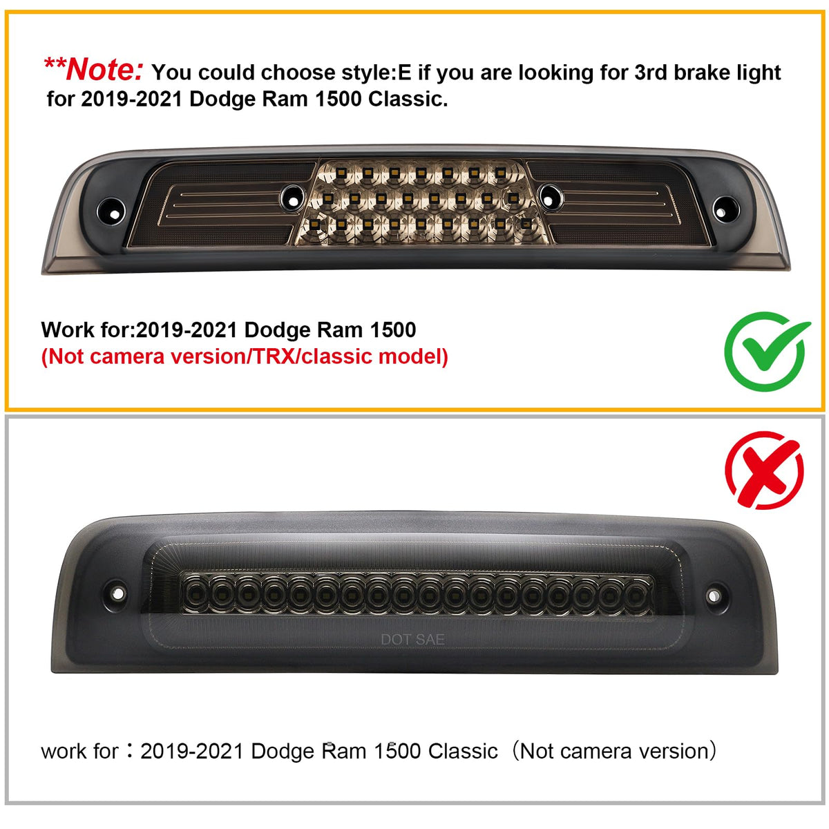 R&F Auto close-up of LED surface and housing texture for durability benefit