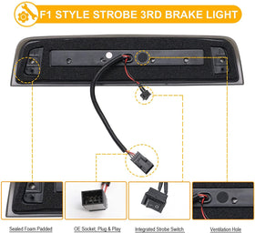 R&F Auto foam-sealed backside displaying IP67 waterproof protection