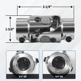 RABROPAR coupler illustrating 35° working angle for reliable articulation