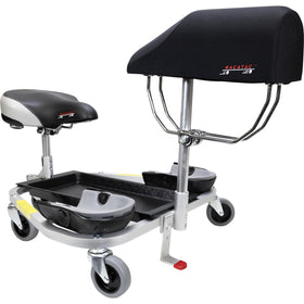 Racatac front view assembled showing stability and mobility benefit