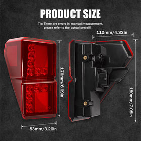 Raceast Polaris Ranger tail light on trail showing durability and visibility