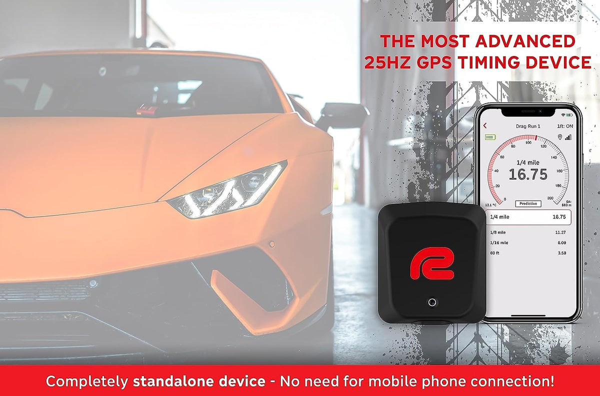 RACEBOX Mini S app live screen showing real‑time telemetry benefit