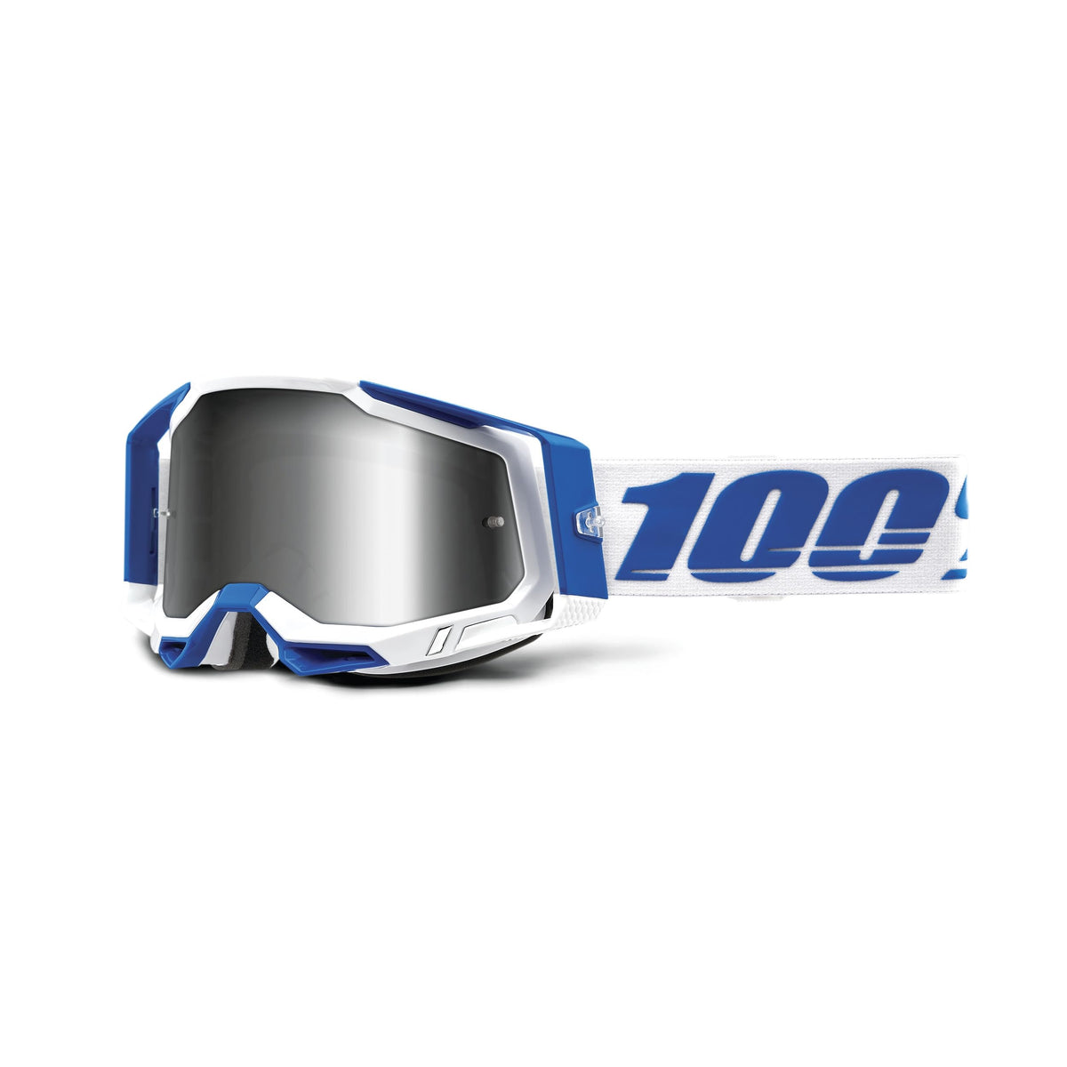 Racecraft 2 front frame with Isola Mirror Silver lens showing glare reduction