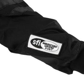 RaceQuip contrasting arm stripes and epaulet highlighting race styling