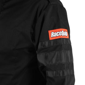 RaceQuip wrist and ankle cuff close-up showing snug comfortable seal