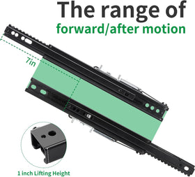 Racewill closeup dual-lock mechanism highlighting added retention for stability