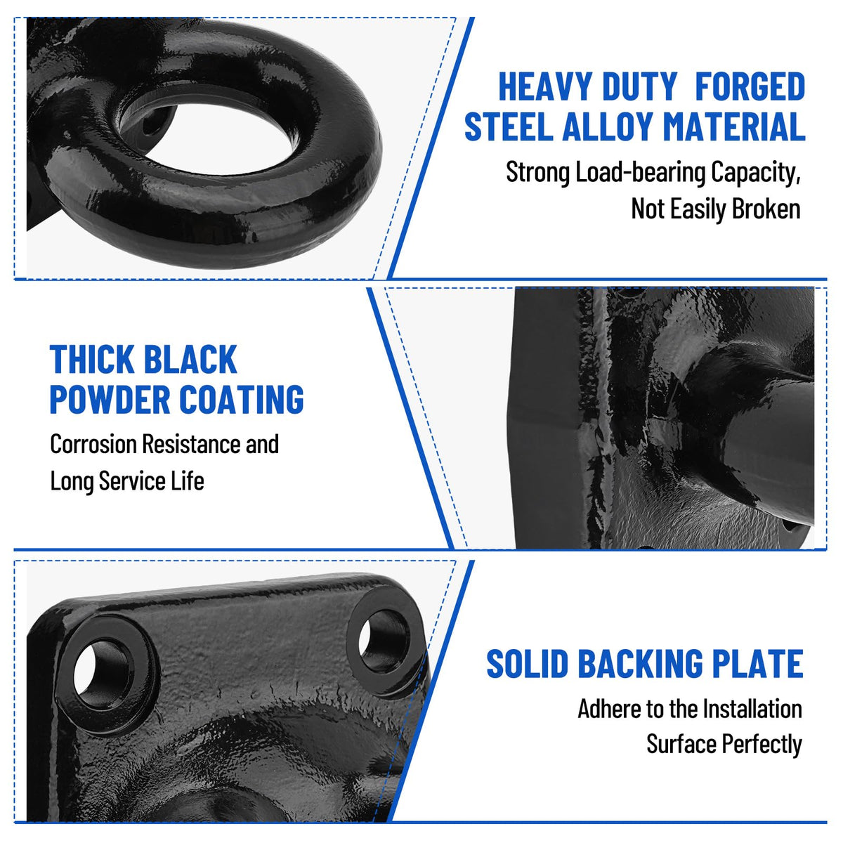 Racewill close-up forged steel texture highlighting strength and durability benefit