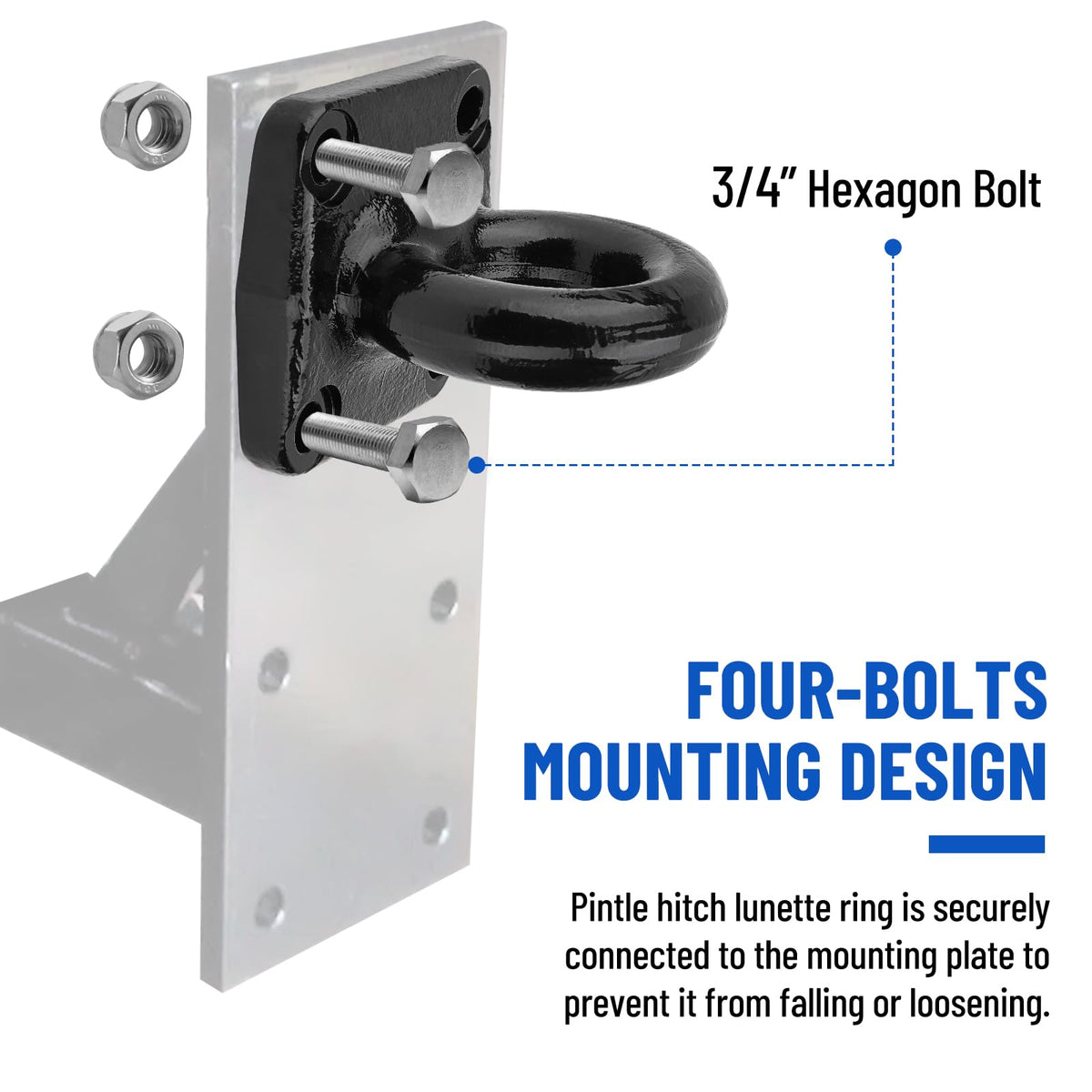 Racewill black powder coat finish detail preventing corrosion and lasting finish benefit