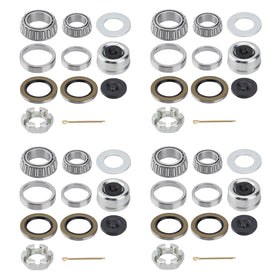 Racewill front packaging showing four complete bearing kits and benefits easy replacement