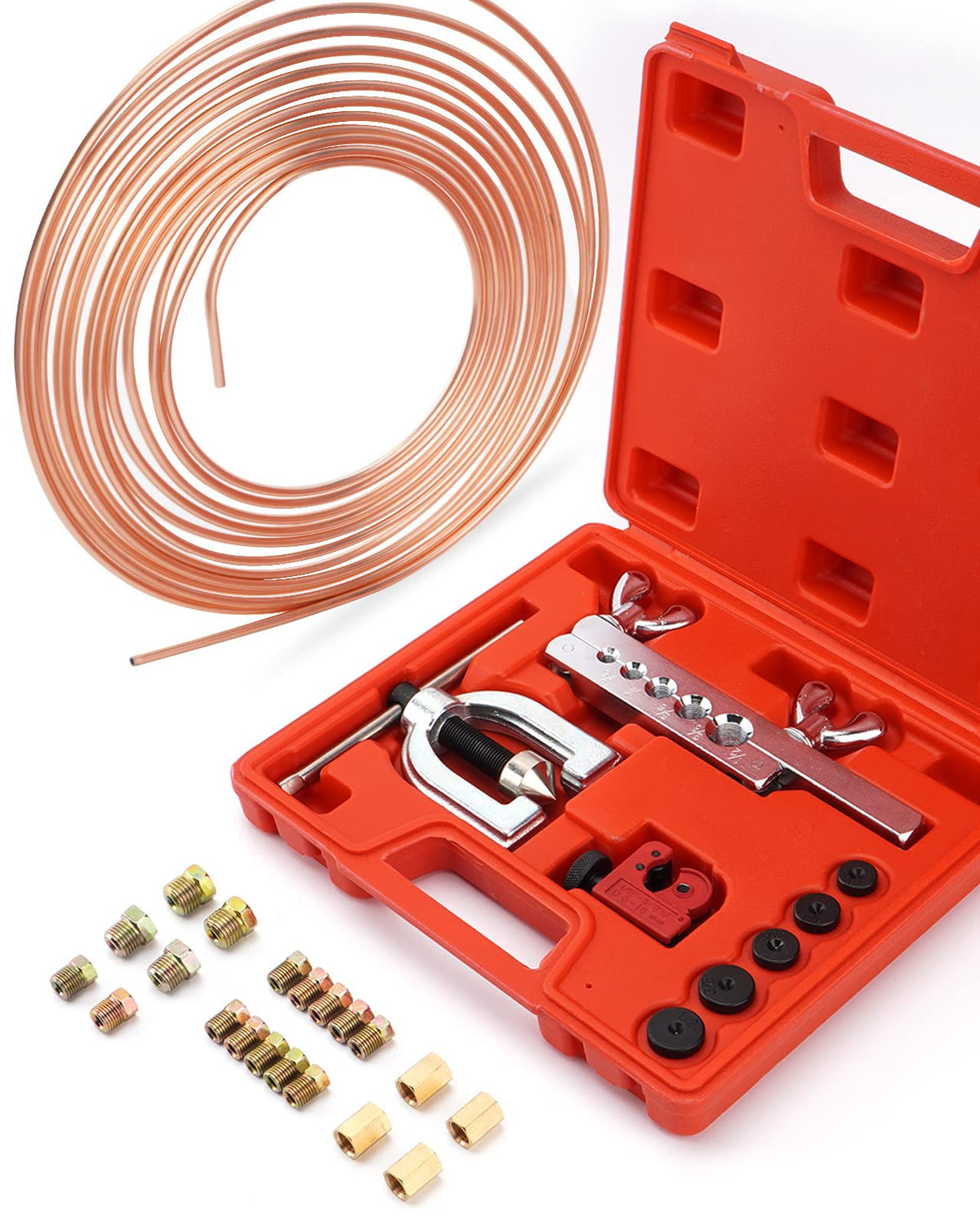 Racewill front packaging showing full kit and contents for quick identification