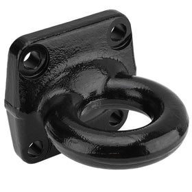 Racewill front view lunette ring showing sturdy profile and heavy-duty coupling benefit