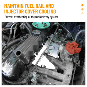 Racewill injector O-rings detail showing replacement seals for leak prevention