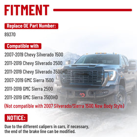 Racewill on off-road truck showing durable brakes for trail confidence