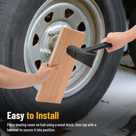 Racewill protector on boat trailer near water showing saltwater-resistant construction