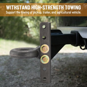 Racewill channel bracket installed on trailer assembly showing improved towing stability