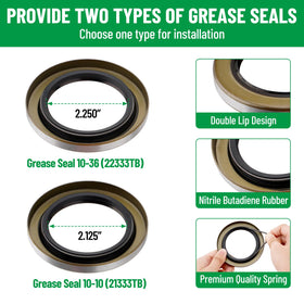 Racewill outer bearing detail highlighting hardened races for reliable rotation