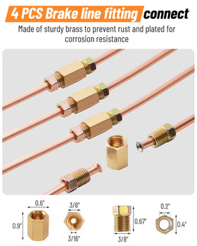 Racewill cutting and flaring tools demonstrating clean, secure terminations