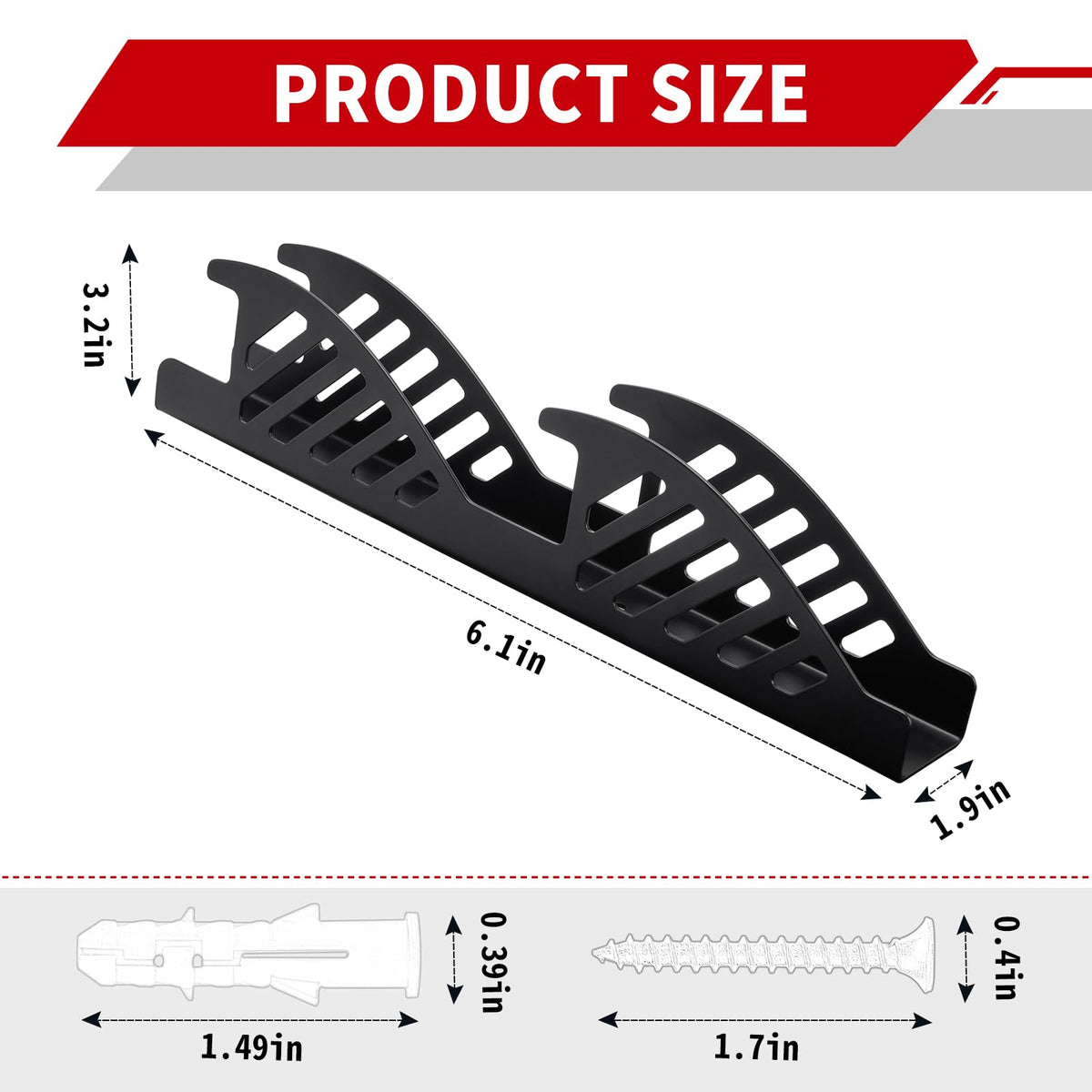 Racewill side profile showing secure cradle shape for stable support