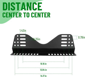 Racewill size scale with ruler showing compact footprint for installation planning