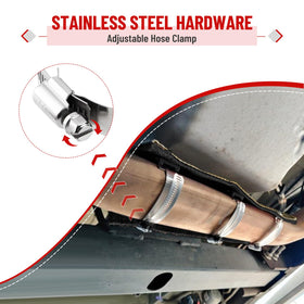Racewill standoff bracket detail showing air gap for improved cooling