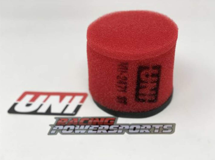 RacingPowerSports Uni NU-2471ST front view showing foam layers and durable fit, improving filtration