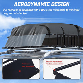 Racketon windshield aerodynamic detail reducing wind noise and protecting gear