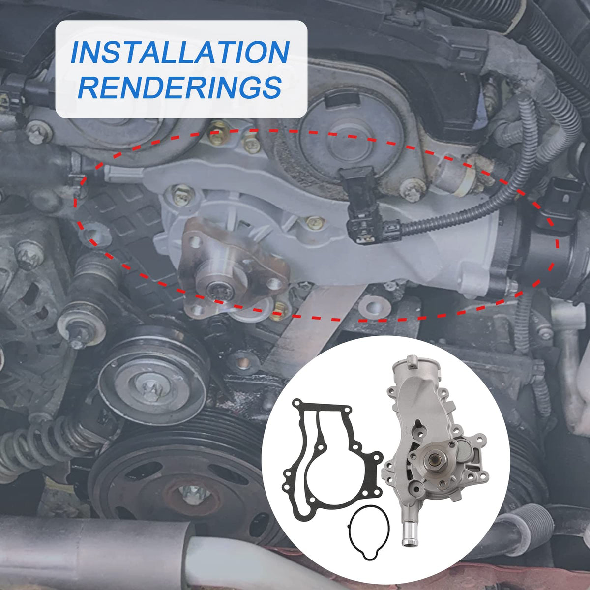 RADHLBNIU packaged unit with gaskets and seals for easier installation