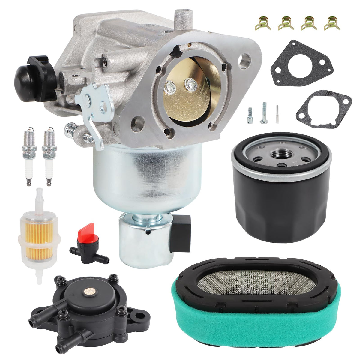 RADHLBNIU carburetor front view showing mounting for easy replacement