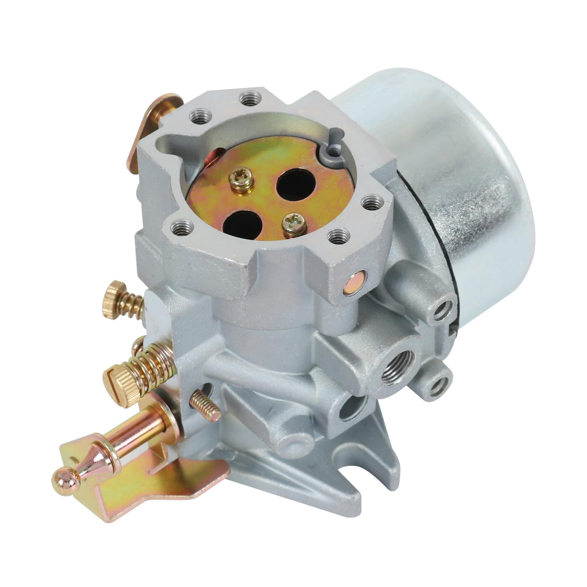 RADHLBNIU carburetor label close-up showing replacement part number for verification