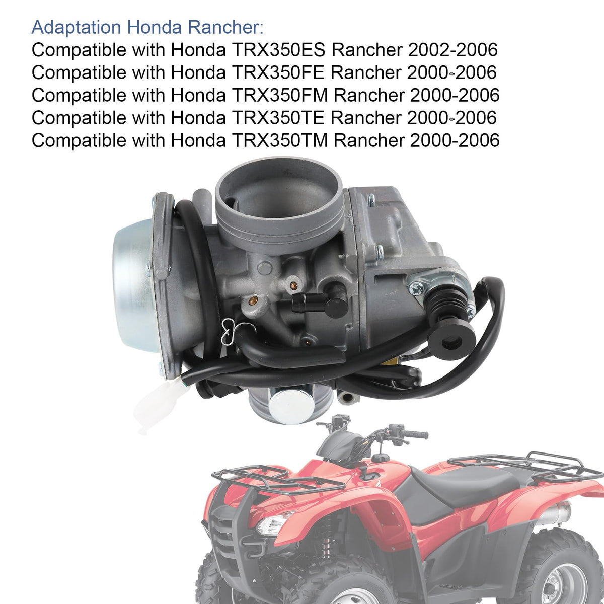 RADHLBNIU carburetor side mounting detail for secure installation benefit
