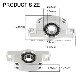 RADHLBNIU fitment label listing compatible Polaris models for easy verification