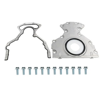 RADHLBNIU front cover overview showing aluminum construction and improved sealing