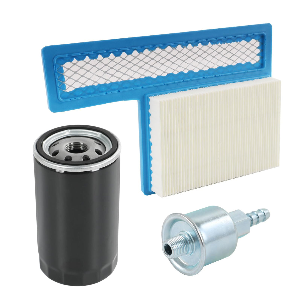 RADHLBNIU front view of filter kit showing all three filters and benefits of convenience