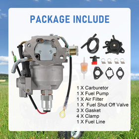 RADHLBNIU carburetor installed in engine proving direct replacement