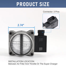 RADHLBNIU sensor installed in engine bay showing easy replacement benefit