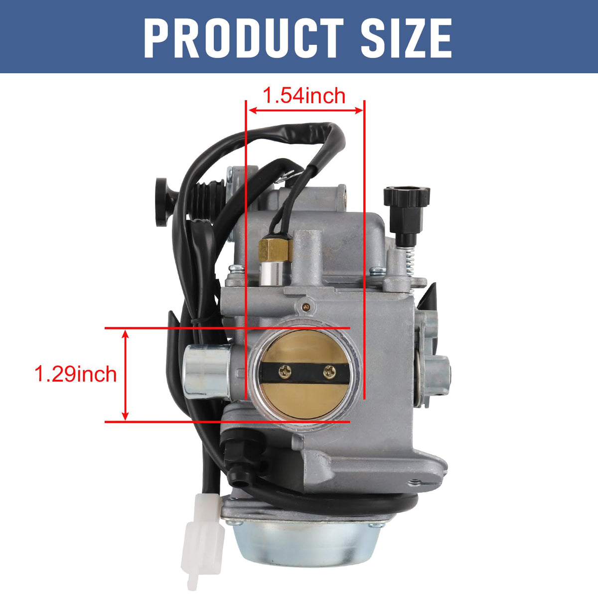 RADHLBNIU throttle base cover and screw included for correct throttle fit benefit