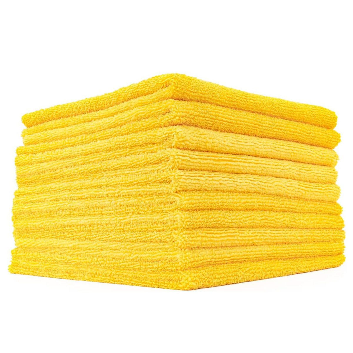 The Rag Company edgeless towel front view showing smooth lint-free finish and professional benefit