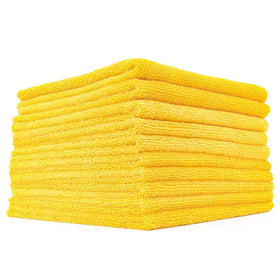 The Rag Company edgeless towel front view showing smooth lint-free finish and professional benefit