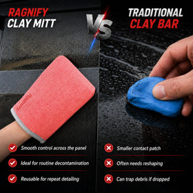 ragnify close-up microfiber texture demonstrating contaminant pickup