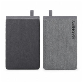 ragnify front packaging showing two gray mitts and kit benefits