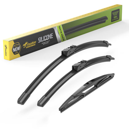 RaidBee front packaging showing Subaru fitment and included blade lengths improves purchase confidence