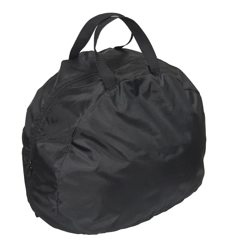 Raider helmet bag front view showing durable shell and storage benefit