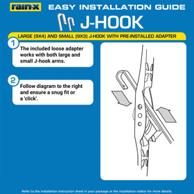 Rain-X blades wiping a wet windshield improving driver visibility in rain