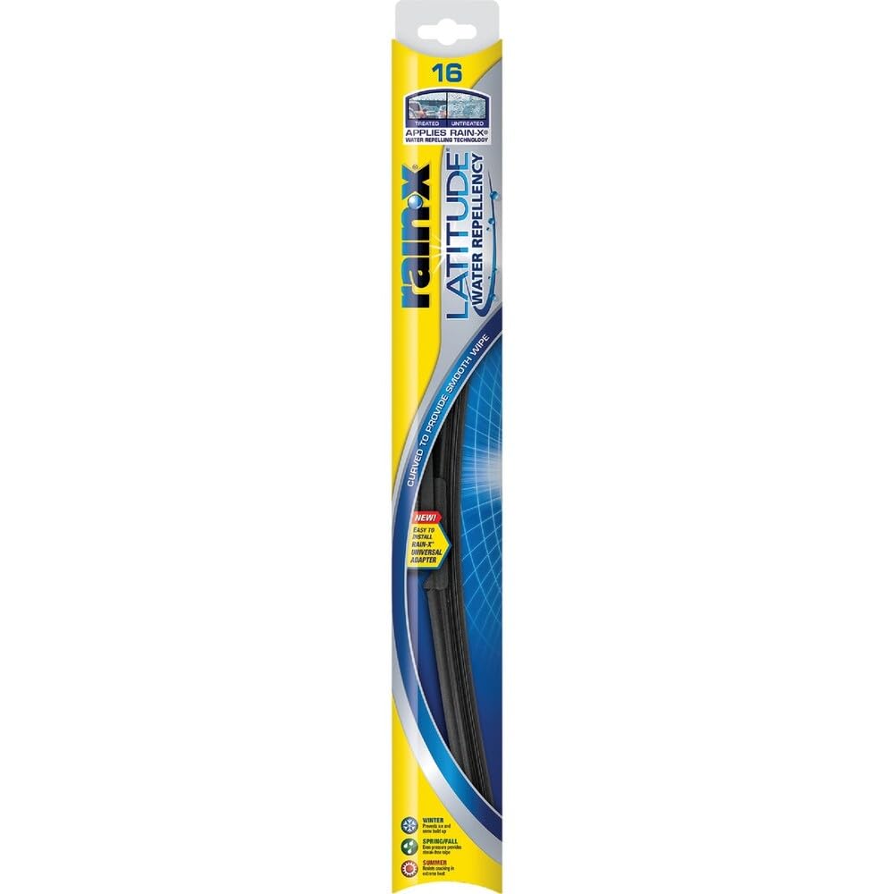 Rain‑X front packaging showing product and benefits for clearer visibility
